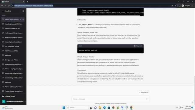 How to write a stress test script for asynchronous processes in python смотреть онлайн