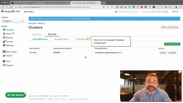 Getting Started with MongoDB Atlas - Free Tier смотреть онлайн