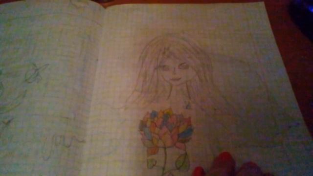 Мой блокнот с рисунками))) смотреть онлайн