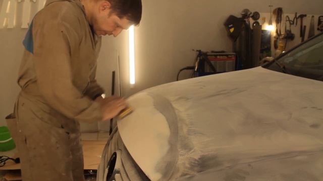 Как идеально вывести деталь,работа со шпаклевкой. смотреть онлайн