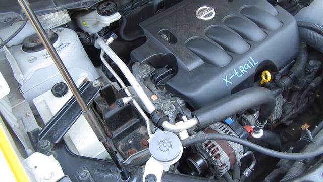 Запуск ДВС MR20DE Nissan X-Trail NT31 [XL01] смотреть онлайн