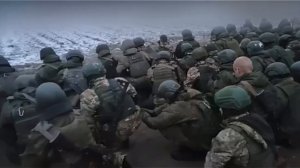 Молитва наших бойцов перед боем.