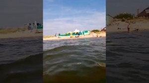 Обзор пляжа на Белосарайской Косе