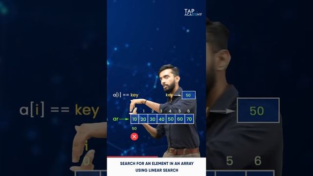 How to search for an element is an Array using Linear Search?? смотреть онлайн