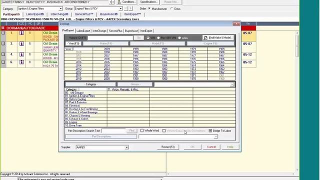 LaserCat 3 for Prism – Tutorial 1 - Looking Up Parts смотреть онлайн