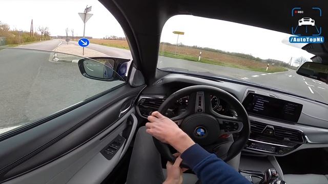 830HP BMW M5 F90 Aulitzky REVIEW On AUTOBAHN [NO SPEED LIMIT] By AutoTopNL