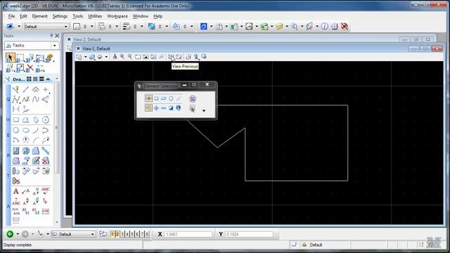 Microstation lecture 01 (CIE 101, Civil Engineering Graphics) смотреть онлайн