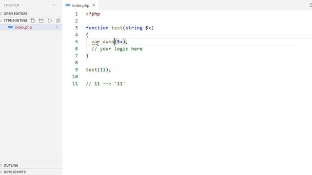 type hinting in php смотреть онлайн