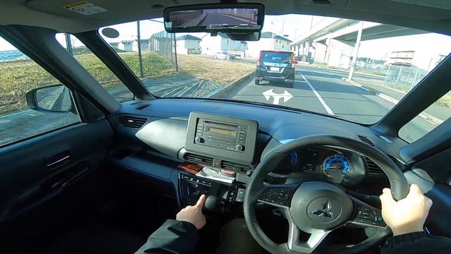 三菱 EK-Xスペース試乗/POV/MITSUBISHI EK-X space testdrive kcar смотреть онлайн