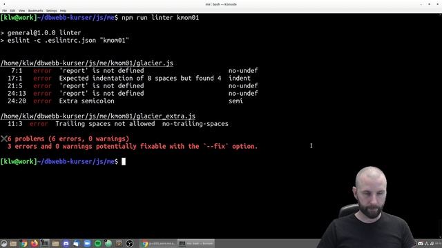js exercise kmom01 смотреть онлайн