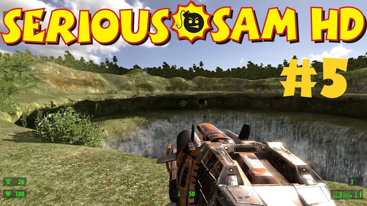 Прохождение Крутой Сэм HD: Первая кровь Лунные горы #5