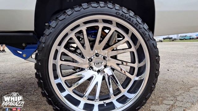 Lifted 2016 Chevrolet Tahoe on 26" X 14" Tuff Wheels смотреть онлайн