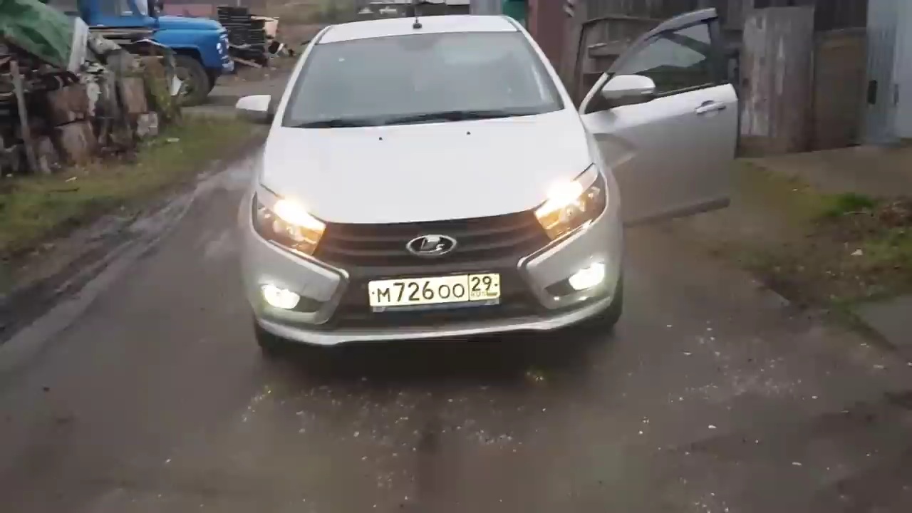 ЛАДА ВЕСТА УСТАНОВКА ЛЭД ПТФ смотреть онлайн