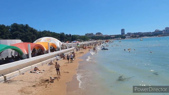 ЦЕНТРАЛЬНЫЙ ПЛЯЖ В ГЕЛЕНДЖИКЕ 😱 ПРОСТО ЖЕСТЬ 🤯 смотреть онлайн