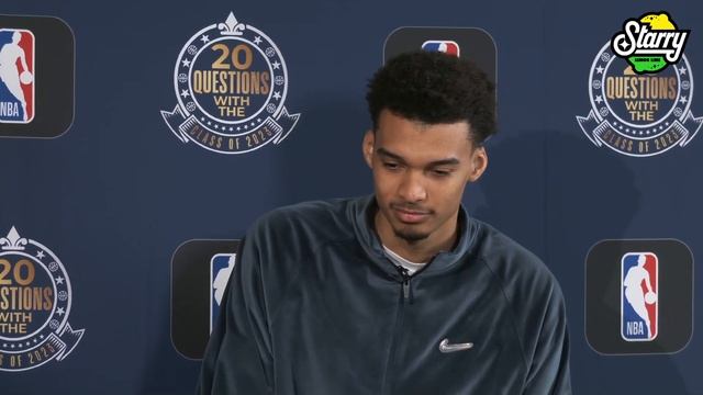 Victor Wembanyama Answers 20 Questions | Presented by Starry смотреть онлайн