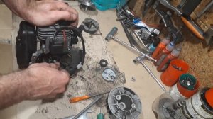 Бензокоса Тайга про - запускается и глохнет или когда нужно менять подшипники