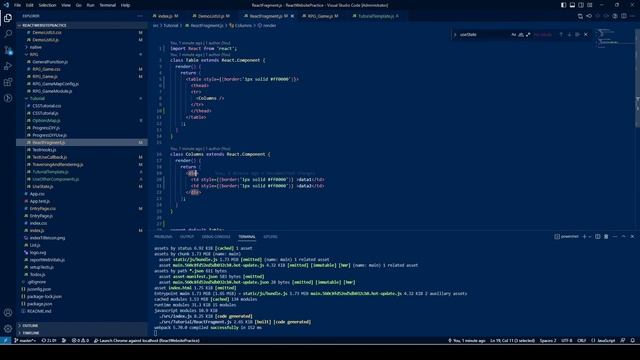 React 基礎 Fragment JSX expressions must have one parent element смотреть онлайн