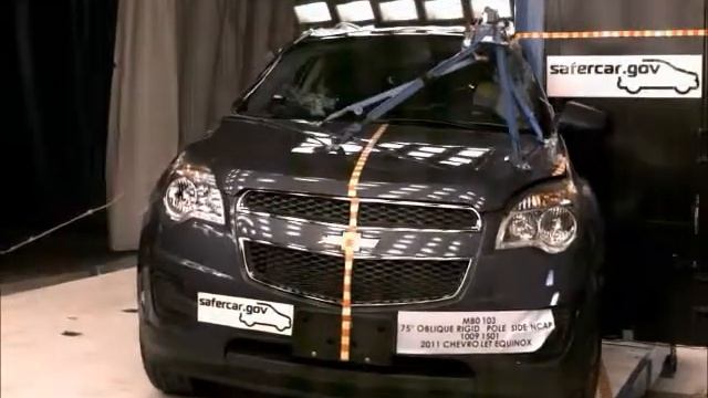 2011 Chevy Equinox MB0103 NCAP Pole Impact (15.9.10) смотреть онлайн
