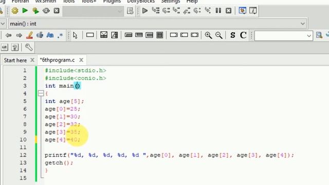 Initialization & Accessing Array | Class 10 Computer Book Lecture 19 | Unit / Chapter No. 4 | смотреть онлайн