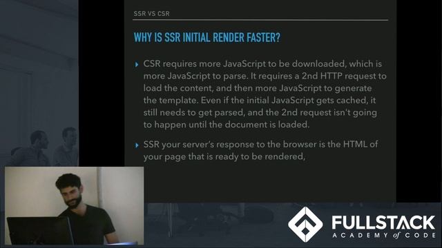Tech Talk: Client Side vs. Server Sider Rendering смотреть онлайн