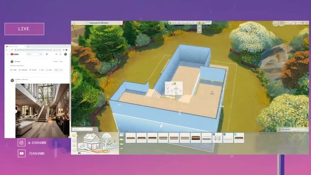 SOFT LIFE BUILDS | Sims 4 | EA Shawn Live Stream