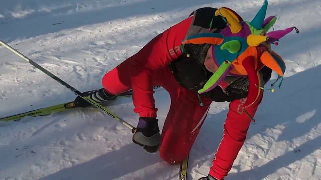 Воскресенск, веселые лыжники смотреть онлайн