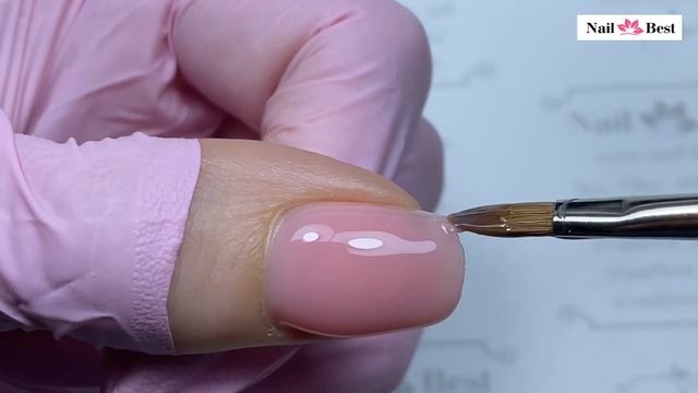 УКРЕПЛЕНИЕ НОГТЕЙ ГЕЛЕМ БЕЗ ОПИЛА! Gel Nail without file / Выравнивание ногтей гелем смотреть онлайн