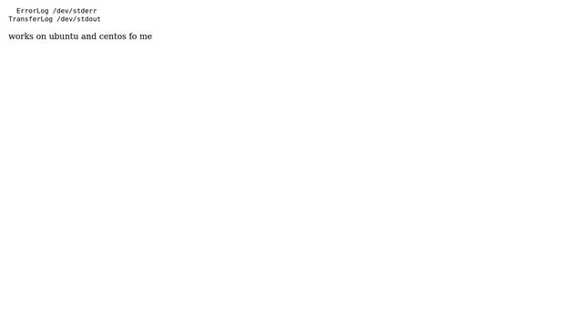 DevOps & SysAdmins: Writing Apache2 Logs to stdout/stderr? (3 Solutions!!) смотреть онлайн