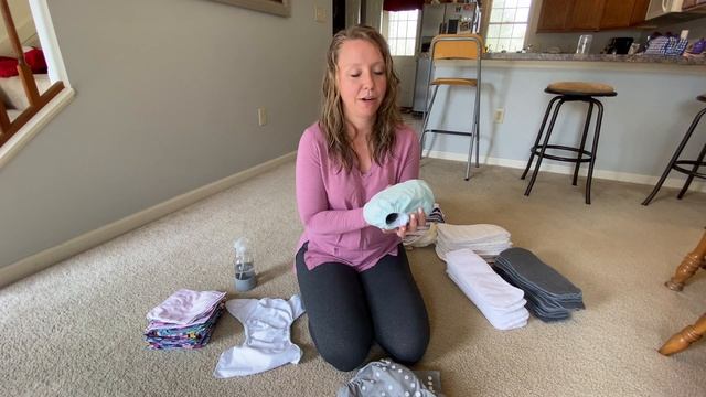 How to Use (Wash & Dry & Stuff) Alva Baby Cloth Diapers смотреть онлайн