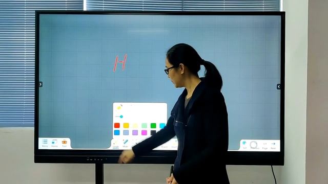 iBoard Android 11 Interactive Flat Panel Display Touch Display Interactive Board смотреть онлайн
