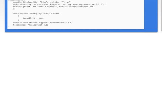 How to create an Android library from the code that have gradle dependency? смотреть онлайн