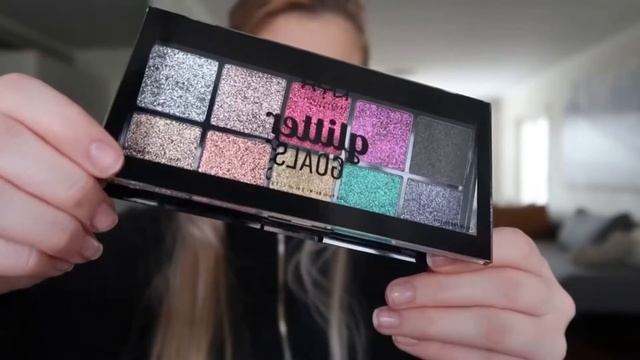 NYX Glitter Goals cream pro palette review ✨ смотреть онлайн