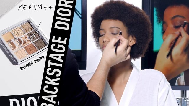 HOW TO APPLY THE DIOR BACKSTAGE EYE PALETTE WARM NEUTRALS? смотреть онлайн