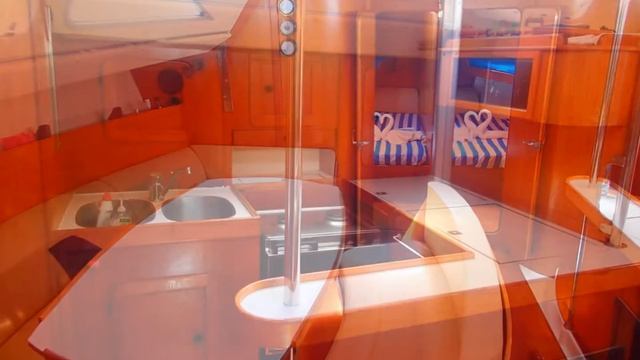 Sailing yacht Zircon for hire in Cyprus/ Парусная яхта Zircon в аренду на Кипре смотреть онлайн