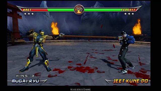 High Level MK Armageddon online! This Player is Good! Bret vs Fede417 смотреть онлайн