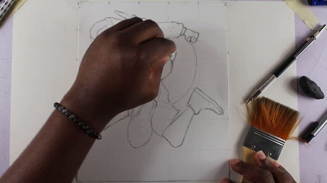 Spider Man - Into The Spider Verse ! How To Draw Miles Morales Step by Step -Part 1 смотреть онлайн