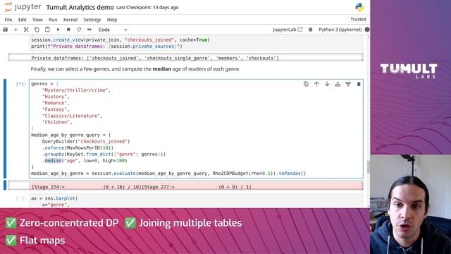 Tumult Analytics demo, part 2: a brief tour of advanced features смотреть онлайн