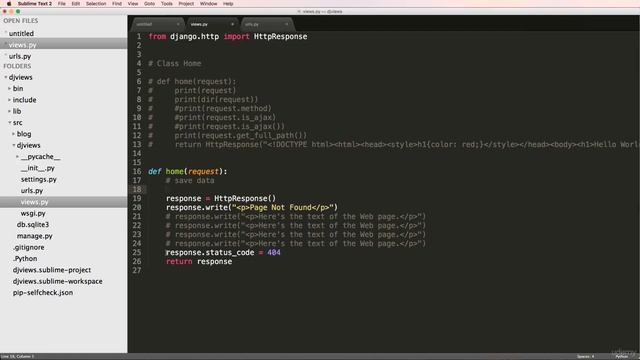 Django Tutorials | Views - 006 Http Response Http Response Redirect смотреть онлайн