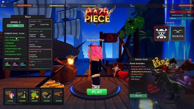 (Haze Piece) MYTHICAL D CLAN SHOWCASE IN NEW ONE PIECE GAME! | Haze Piece | Roblox смотреть онлайн