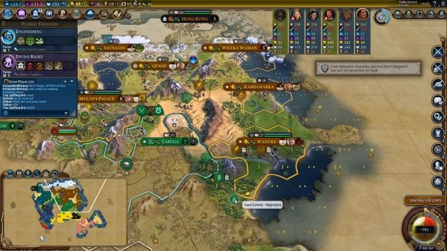 Civ 6 Multiplayer with the Yogscast Armchair Admirals смотреть онлайн