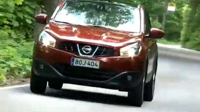Koeajossa Nissan Qashqai Vuosimallia 2011