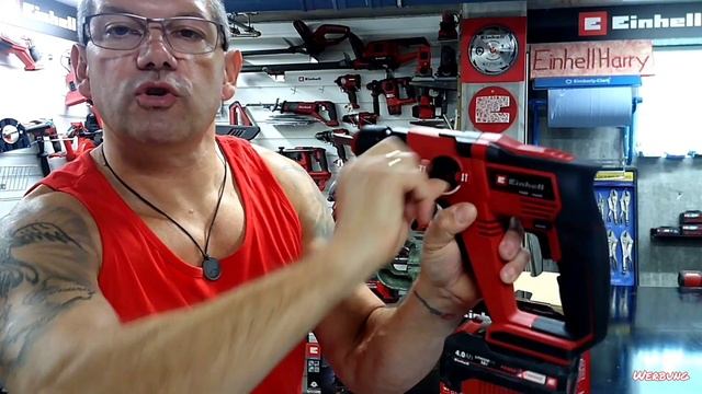 Einhell PXC Akku Bohrhammer TE-HD 18/12 Li Unboxing und erster Test #einhellharry #powerxchange смотреть онлайн