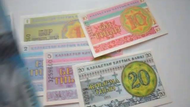 Пополнение коллекции - монеты и банкноты. Стоимость. Banknote collection. смотреть онлайн