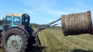 т 40 самодельный быстросъёмный погрузчик рулонов