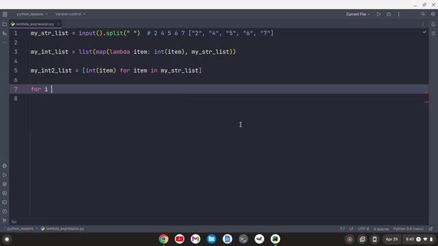 Python Lambda Expression смотреть онлайн
