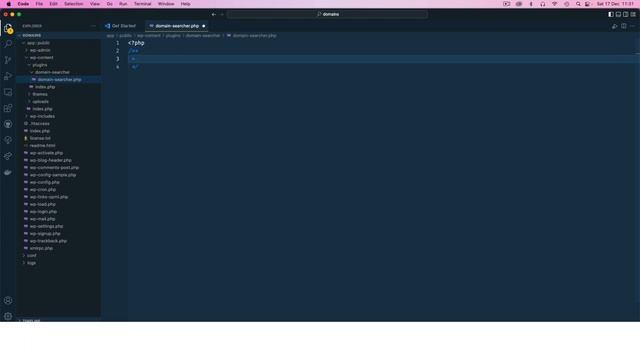 Setup WordPress API Domain Search Plugin from scratch смотреть онлайн