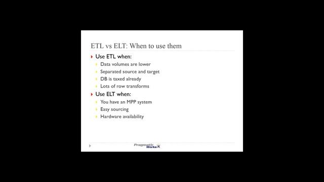 Introduction to ETL Using SSIS смотреть онлайн