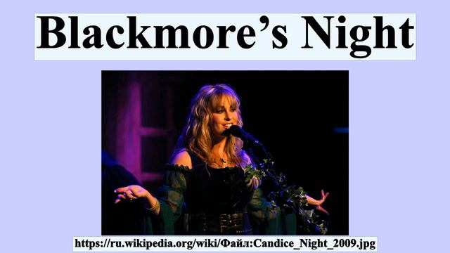 Blackmore’s Night