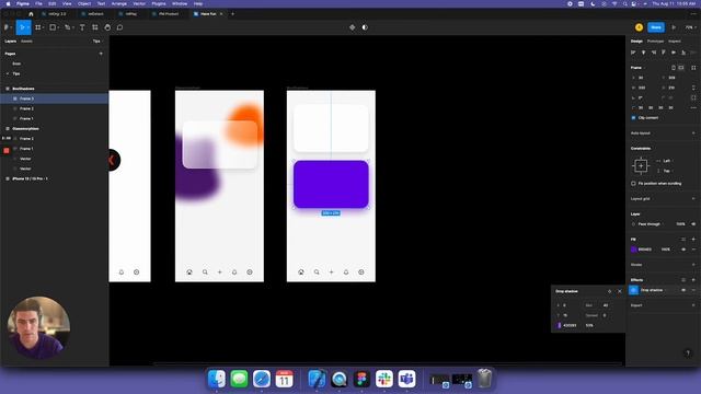 Designing Box Shadows for beginners in Figma смотреть онлайн
