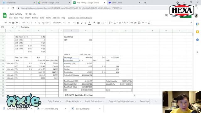 Crypto NFT Game - AXIE Infinity Week#1 : Financial Analysis +15.8% смотреть онлайн